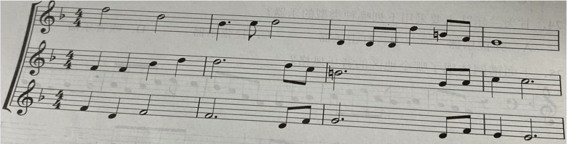 2019下半年教师资格考试《初中音乐》(考生回忆版)(图22) 2019下半年教师资格考试《初中音乐》(考生回忆版)(图22)