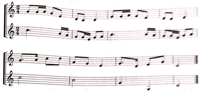 2019下半年教师资格考试《高中音乐》(考生回忆版)(图16) 2019下半年教师资格考试《高中音乐》(考生回忆版)(图16)