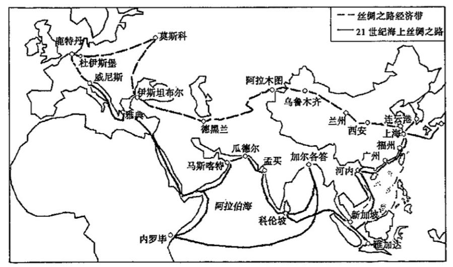 2020年下半年教师资格证考试《高中地理》题(图9) 2020年下半年教师资格证考试《高中地理》题(图9)
