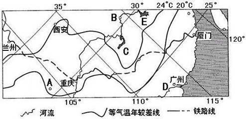 2021年下半年教师资格证考试《高中地理》题(考生回忆版)(图5) 2021年下半年教师资格证考试《高中地理》题(考生回忆版)(图5)