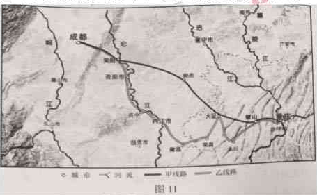 2022年上半年教师资格证考试《高中地理》题(考生回忆版)(图10) 2022年上半年教师资格证考试《高中地理》题(考生回忆版)(图10)